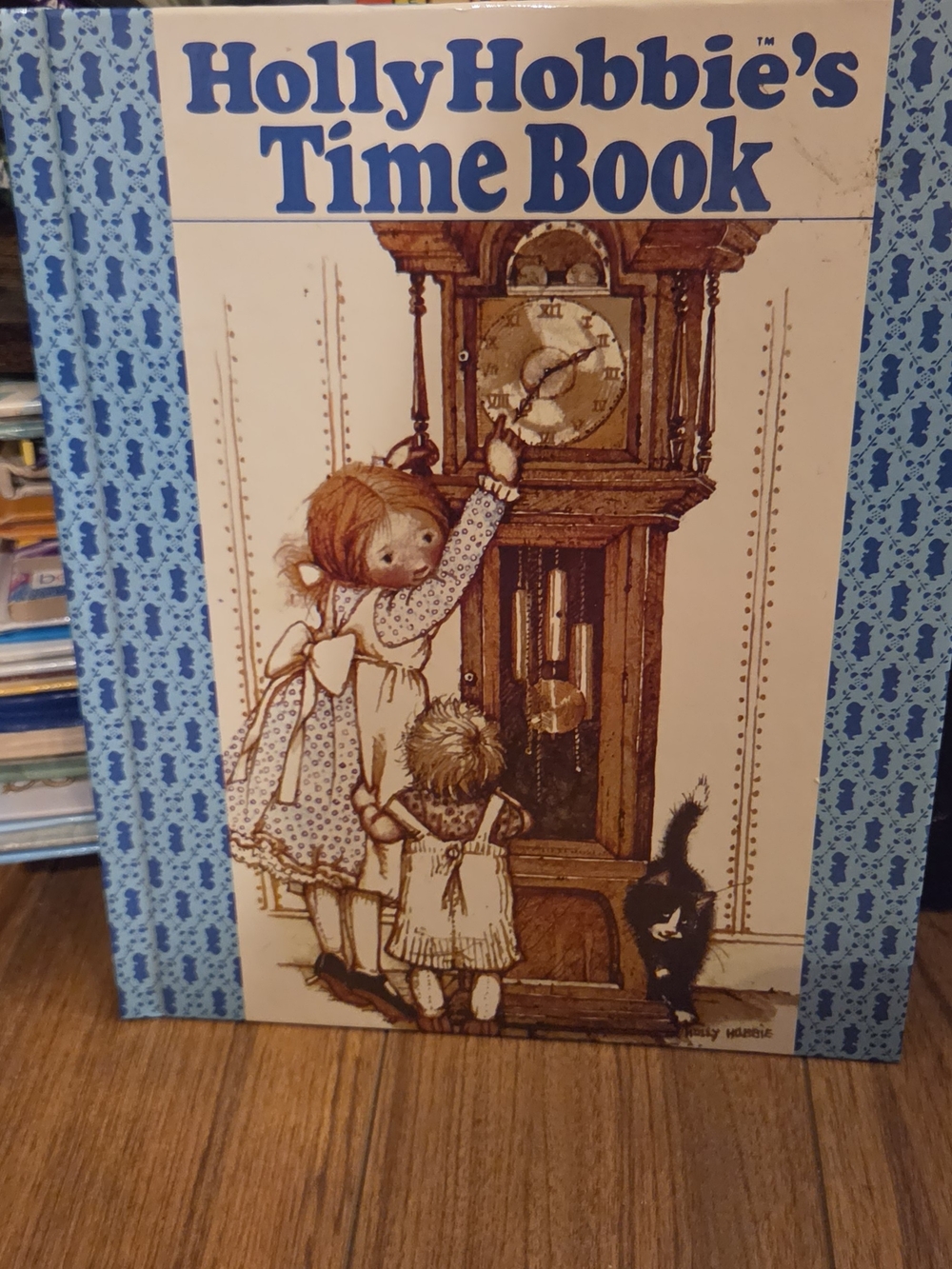 Holly Hobbie's Time Book - Vintage Illustration Cover